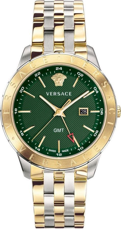 versace herren uhr univers vebk00718|Versace VEBK00718 Univers Bicolor GMT .